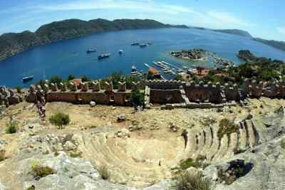 Kekova island Simena Castle Myra and St Nicholas Tour